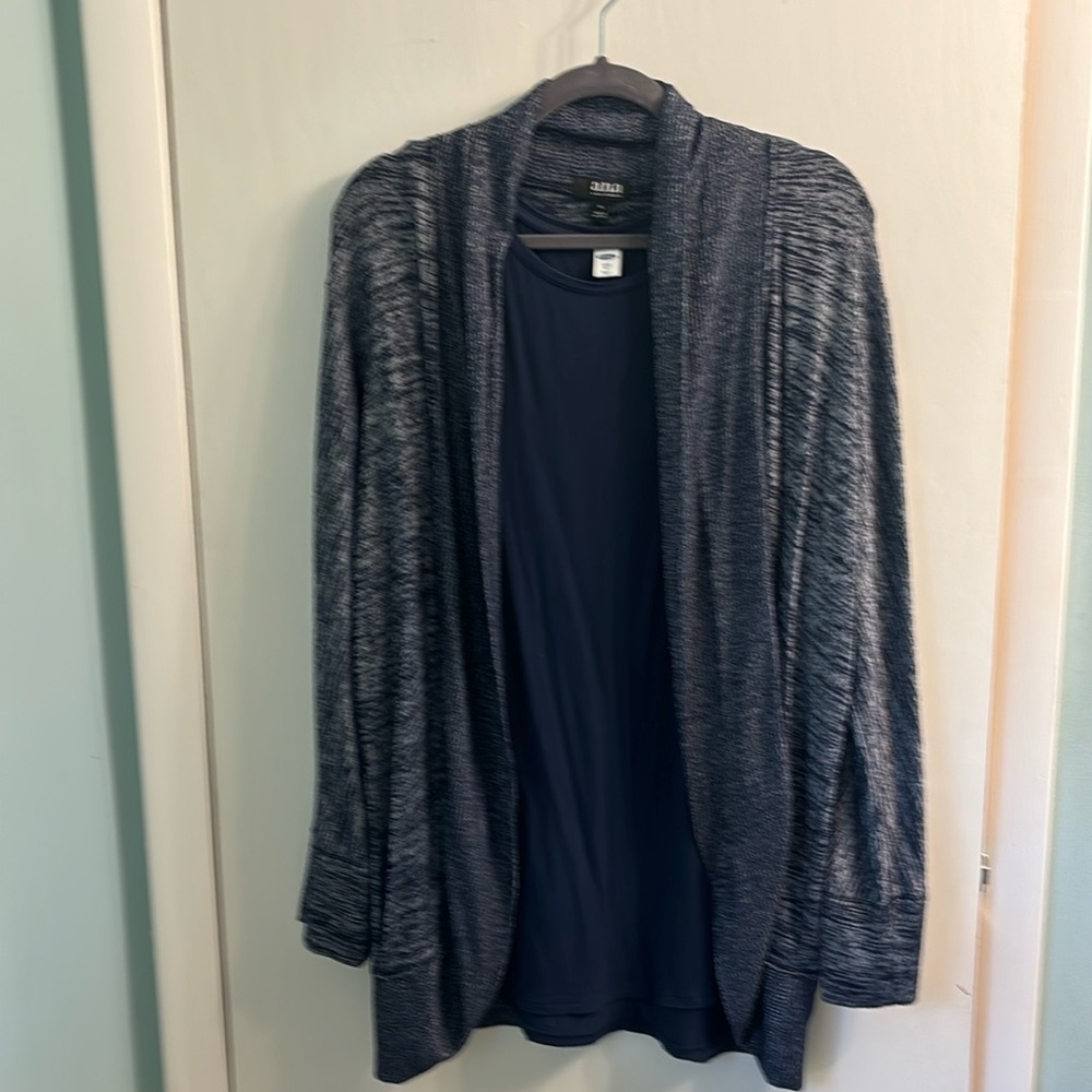 Ana navy lightweight cardigan